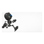 Bionic Boy 3D Robot - Running - Original Custom Photo Card
