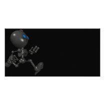 Bionic Boy 3D Robot - Running - Original Picture Card