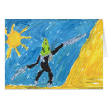Bionic Danger Card by monkeyboo Bionic Danger Card