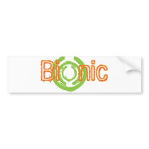 Bionic Edgy Logo Tees and Gifts bumper stickers