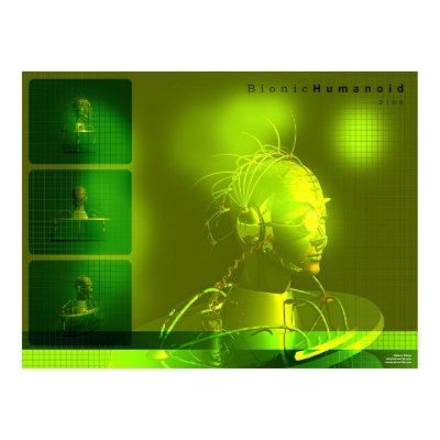 Bionic Humanoid Poster by MarkStorm