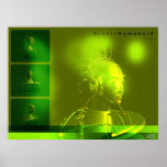Bionic Humanoid Poster