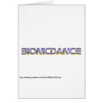 BionicDance Greeting Card