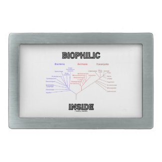 Biophilic Inside (Phylogenetic Tree Of Life) Belt Buckles