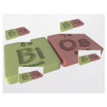 Bios as Bi Bismuth  and Os Osmium Customized Letterhead
