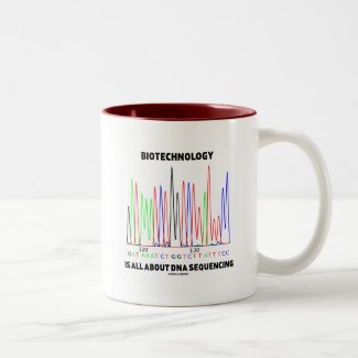 Biotechnology Is All About DNA Sequencing Mug