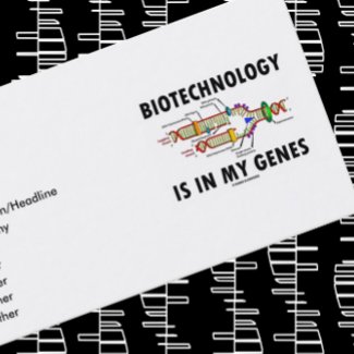 Biotechnology Is In My Genes (DNA Replication) profilecard