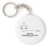 Biotin (Vitamin H Or B7) Chemical Molecule Keychains