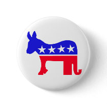 Bipartisan Animal Button
