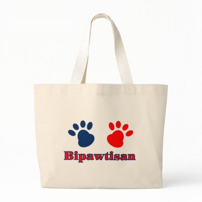 Bipawtisan Politics Bags by adore_a_pug