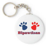 Bipawtisan Politics Keychains
