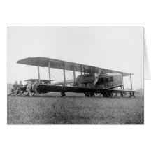 Biplane Airliner, 1919 Greeting Cards