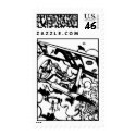Biplane stamp