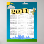 Biplanes Calendar 2011 Calendar Poster