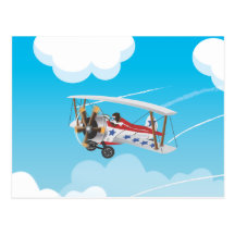 biplanes post cards