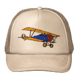Biplano del vintage gorras de camionero