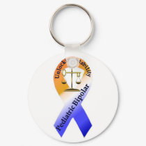 Bipolar Awareness Keychain by BPChildren Bipolar Awareness Keychain