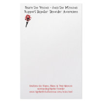 Bipolar Chick Note Pad stationery