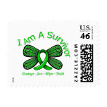Bipolar Disorder Butterfly I Am A Survivor Stamps