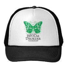Bipolar Disorder Butterfly Trucker Hats