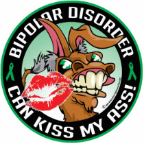 Bipolar Disorder Can Kiss My Ass photo sculptures