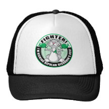 Bipolar Disorder Cat Fighter Mesh Hat