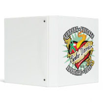 Bipolar Disorder Classic Heart binders by fightcancertees Bipolar Disorder Classic Heart binders