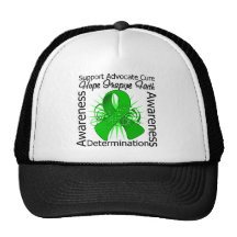 Bipolar Disorder Inspirations Spiral Ribbon Hat