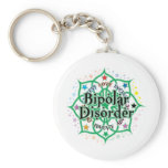 Bipolar Disorder Lotus Key Chains