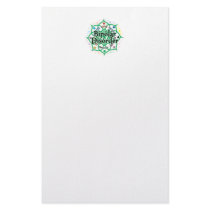 Bipolar Disorder Lotus Personalized Stationery