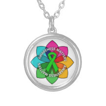 Bipolar Disorder Matters Petals Necklaces