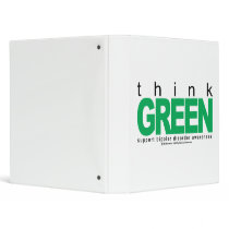 Bipolar Disorder THINK Green binders