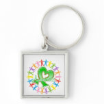 Bipolar Disorder Unite in Awareness Key Chain