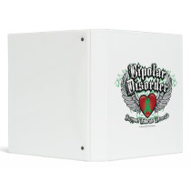 Bipolar Disorder Wings binders by fightcancertees Bipolar Disorder Wings binders