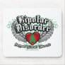 Bipolar Disorder Wings Mouse Pads