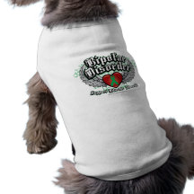 Bipolar Disorder Wings Pet Tee Shirt