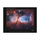 Bipolar Star Forming Region Sharpless 2-106 Nebula Postcard