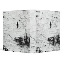 Birch bark binder