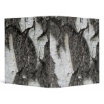 Birch bark 3 ring binder