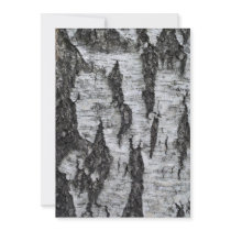 Birch bark custom announcement