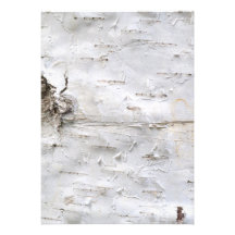 Birch bark invitations