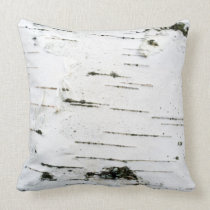 Birch bark pillow
