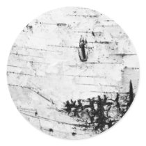 Birch bark stickers