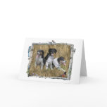 Birch Birds Horizontal Photo Card cards
