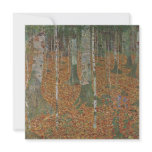 Birch Forest by Gustav Klimt Personalized Invitations