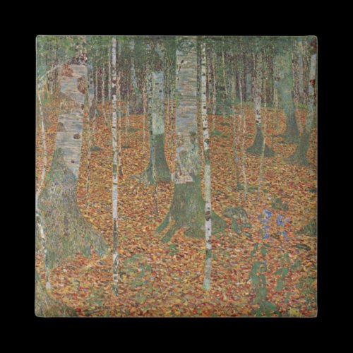Birch Forest by Gustav Klimt Refrigerator Magnet