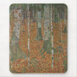 Birch Forest by Gustav Klimt Mouse Pad