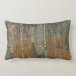 Birch Forest by Gustav Klimt Pillows