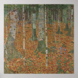 Birch Forest by Gustav Klimt Print
