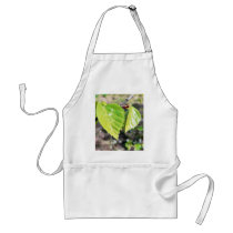 Birch Leaves Green Leaves Apron